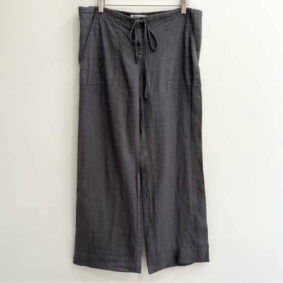 Johnny Was Slate Gray Cropped Pants - Picture 1 of 11